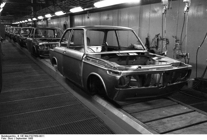 1973 2002 Turbo launched Europe's first production Turbo car Frankfurt